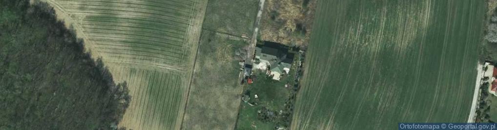Zdjęcie satelitarne Pogorzany ul.