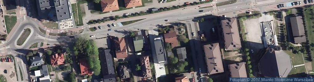 Zdjęcie satelitarne Powstańców ul.