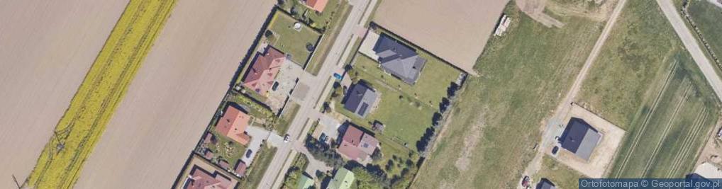 Zdjęcie satelitarne Powstańców Warszawy ul.