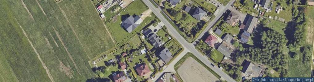 Zdjęcie satelitarne Porębska ul.