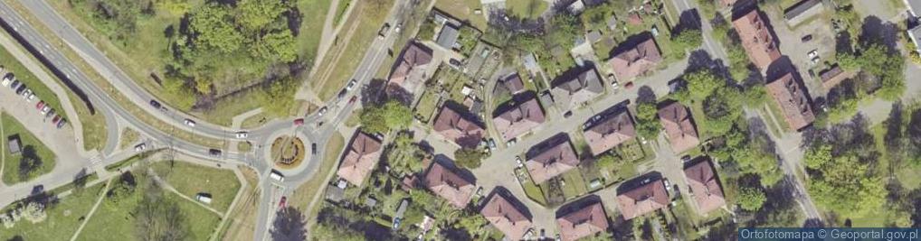 Zdjęcie satelitarne Podleśna ul.