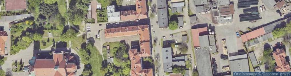 Zdjęcie satelitarne Pośpiecha Pawła, ks. ul.