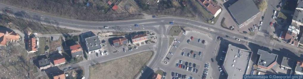 Zdjęcie satelitarne Podgórna ul.