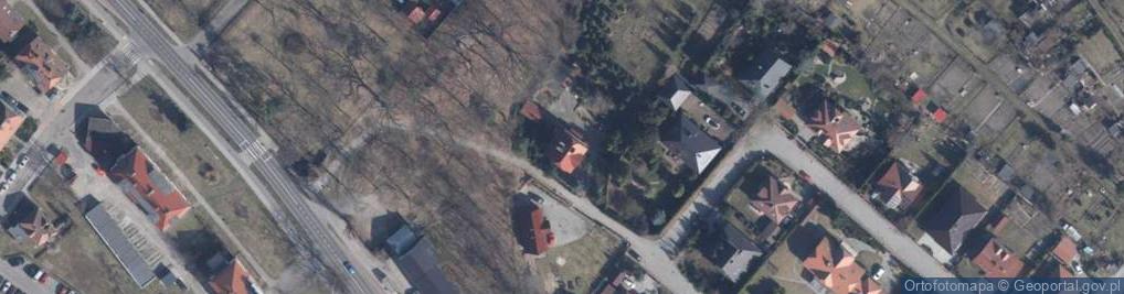Zdjęcie satelitarne Poprzeczna ul.