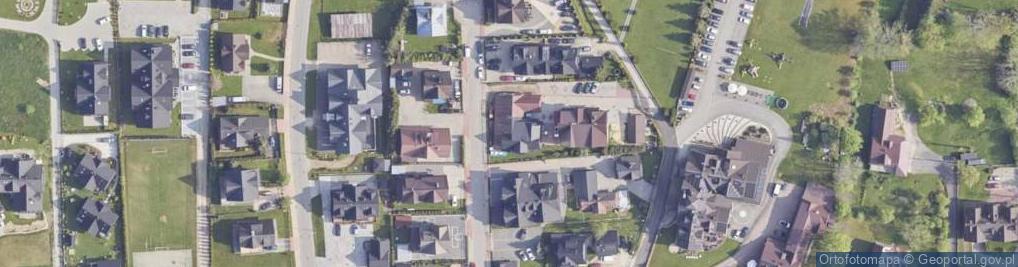 Zdjęcie satelitarne Podhalańska ul.