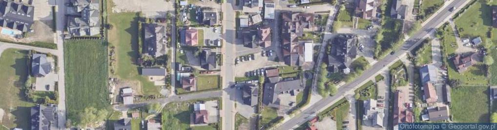 Zdjęcie satelitarne Podhalańska ul.