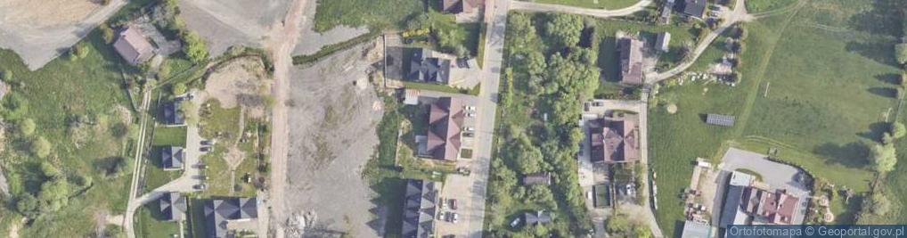 Zdjęcie satelitarne Podhalańska ul.