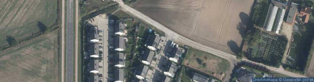 Zdjęcie satelitarne Pod Gwiazdami ul.