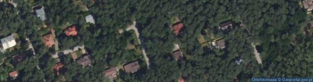 Zdjęcie satelitarne Poprzeczna ul.