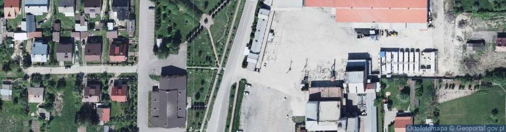 Zdjęcie satelitarne Północna ul.