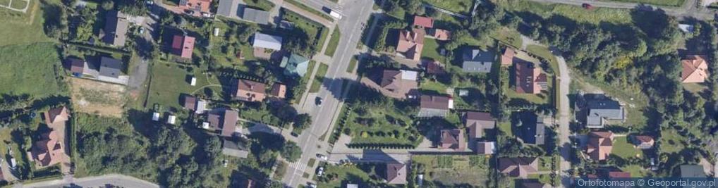 Zdjęcie satelitarne Powiatowa ul.