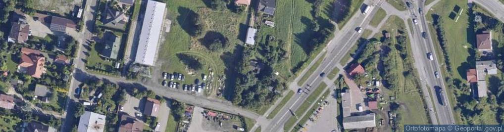 Zdjęcie satelitarne Powiatowa ul.