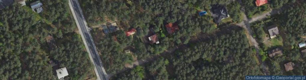 Zdjęcie satelitarne Polskiego Czerwonego Krzyża ul.