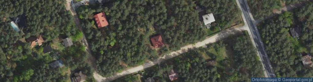 Zdjęcie satelitarne Polskiego Czerwonego Krzyża ul.