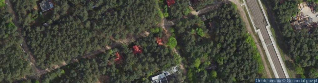 Zdjęcie satelitarne Polskiego Czerwonego Krzyża ul.