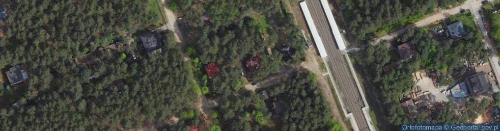 Zdjęcie satelitarne Polskiego Czerwonego Krzyża ul.