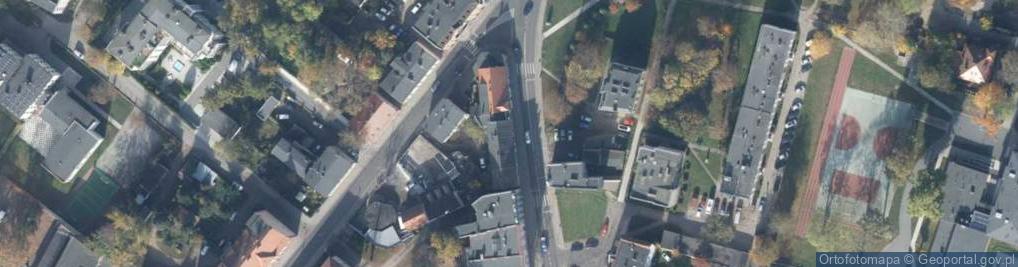 Zdjęcie satelitarne Podchorążych ul.