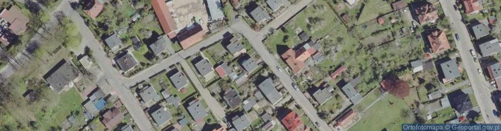 Zdjęcie satelitarne Podhalańska ul.