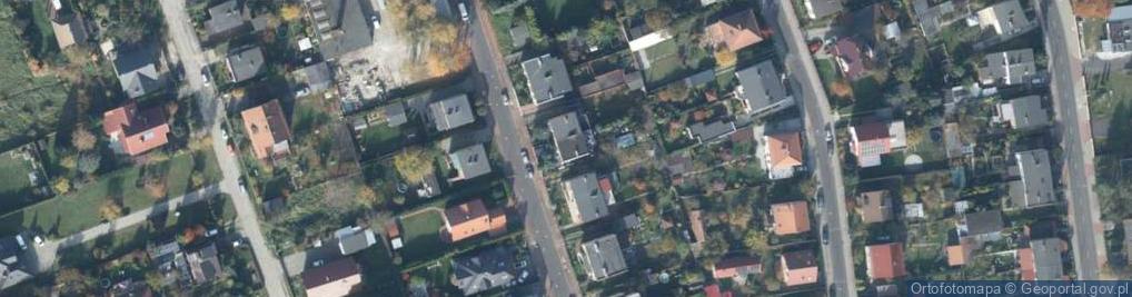 Zdjęcie satelitarne Podhalańska ul.