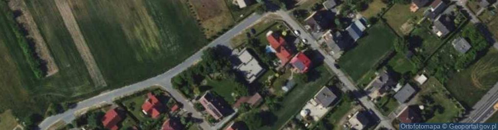Zdjęcie satelitarne Poprzeczna ul.
