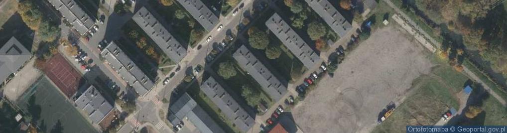 Zdjęcie satelitarne Powstańców Śląskich ul.