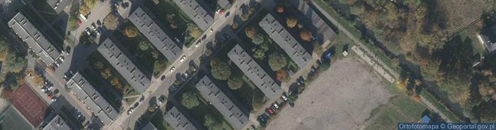 Zdjęcie satelitarne Powstańców Śląskich ul.