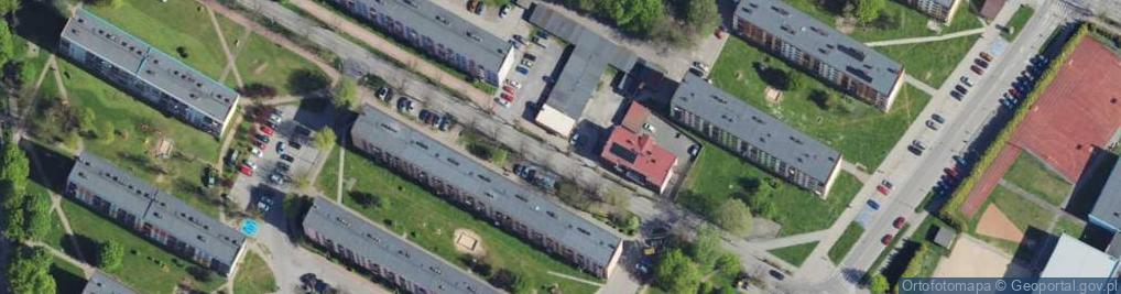 Zdjęcie satelitarne Pomorska ul.