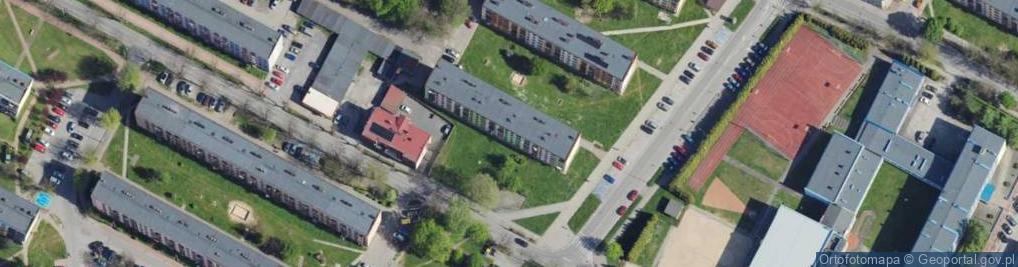 Zdjęcie satelitarne Pomorska ul.