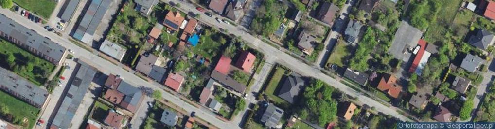 Zdjęcie satelitarne Pomorska ul.