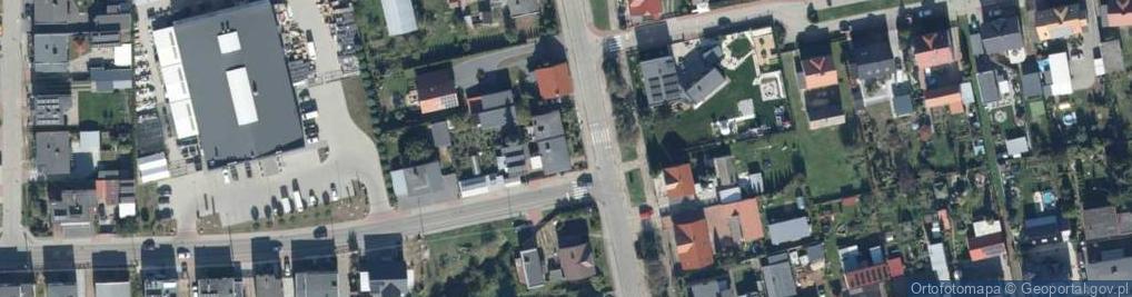 Zdjęcie satelitarne Poznańska ul.