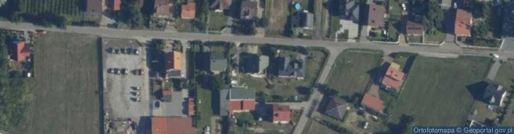 Zdjęcie satelitarne Północna ul.