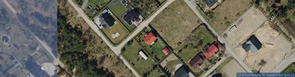 Zdjęcie satelitarne Poprzeczna ul.