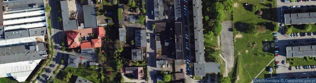 Zdjęcie satelitarne Pomorska ul.