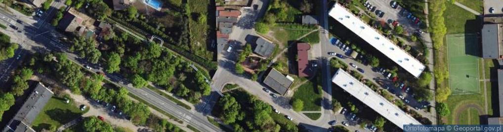 Zdjęcie satelitarne Pomorska ul.