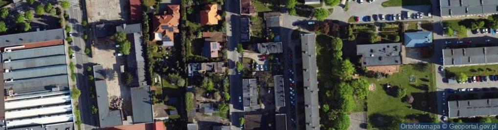 Zdjęcie satelitarne Pomorska ul.