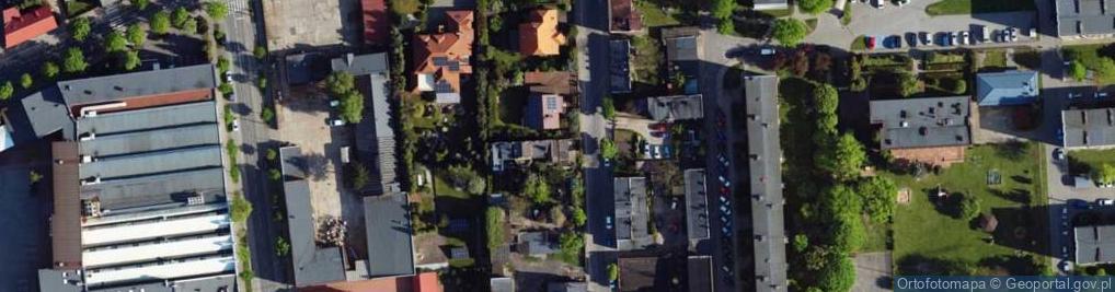 Zdjęcie satelitarne Pomorska ul.