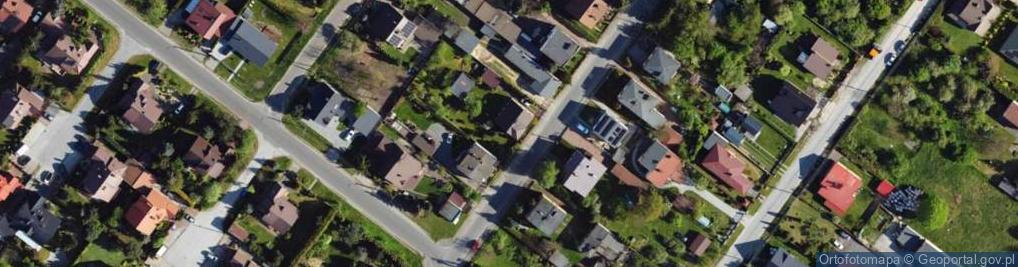 Zdjęcie satelitarne Porębska ul.