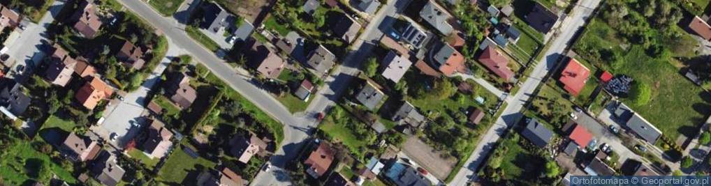 Zdjęcie satelitarne Porębska ul.