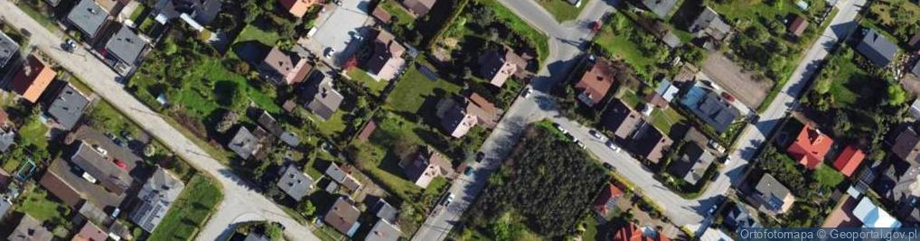 Zdjęcie satelitarne Porębska ul.