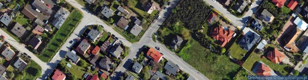 Zdjęcie satelitarne Porębska ul.