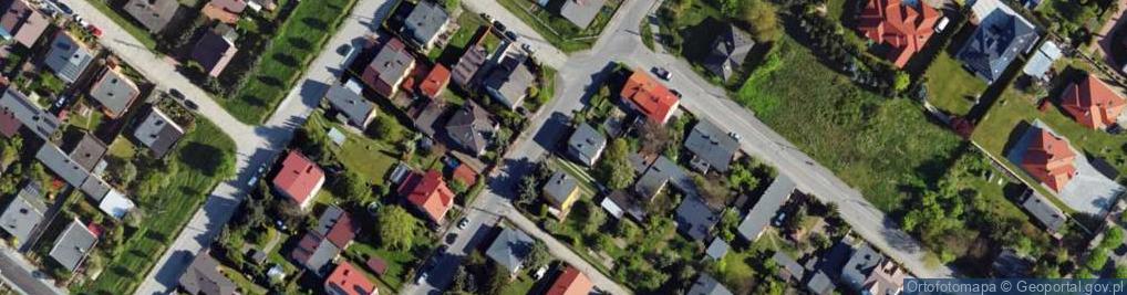 Zdjęcie satelitarne Porębska ul.