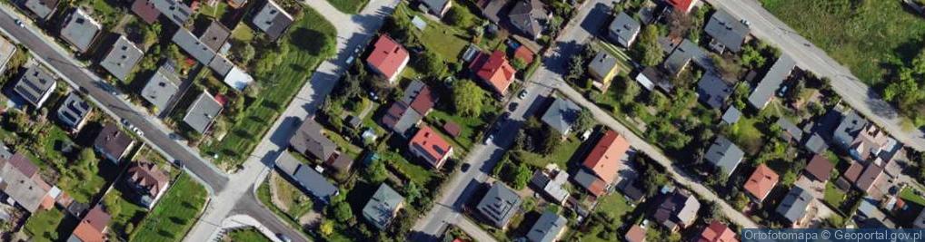 Zdjęcie satelitarne Porębska ul.