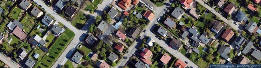 Zdjęcie satelitarne Porębska ul.