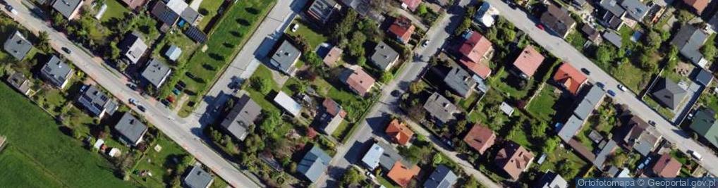 Zdjęcie satelitarne Porębska ul.