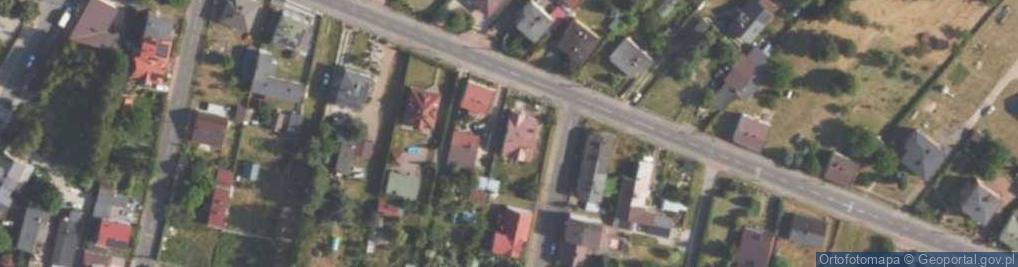 Zdjęcie satelitarne Północna ul.