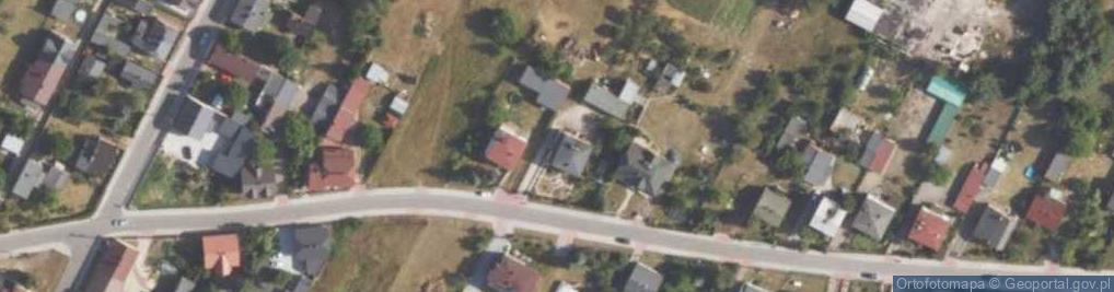 Zdjęcie satelitarne Poprzeczna ul.