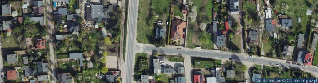 Zdjęcie satelitarne Północna ul.