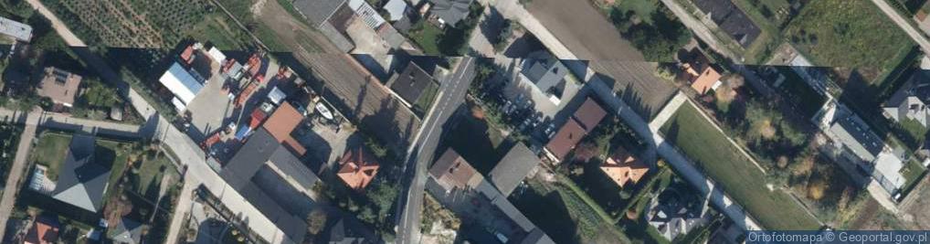 Zdjęcie satelitarne Postępu ul.