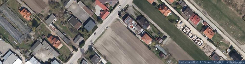 Zdjęcie satelitarne Postępu ul.