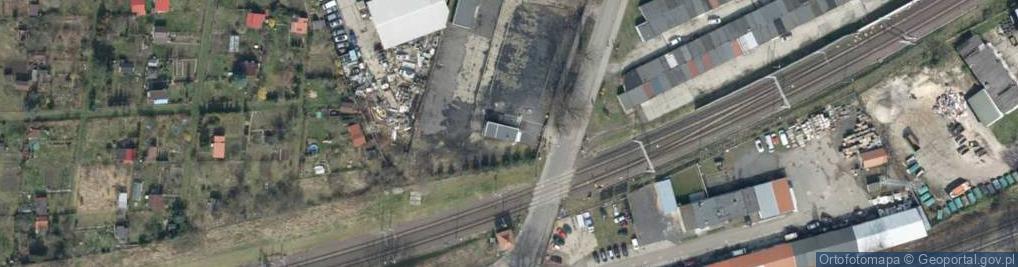 Zdjęcie satelitarne Powstańców Śląskich ul.